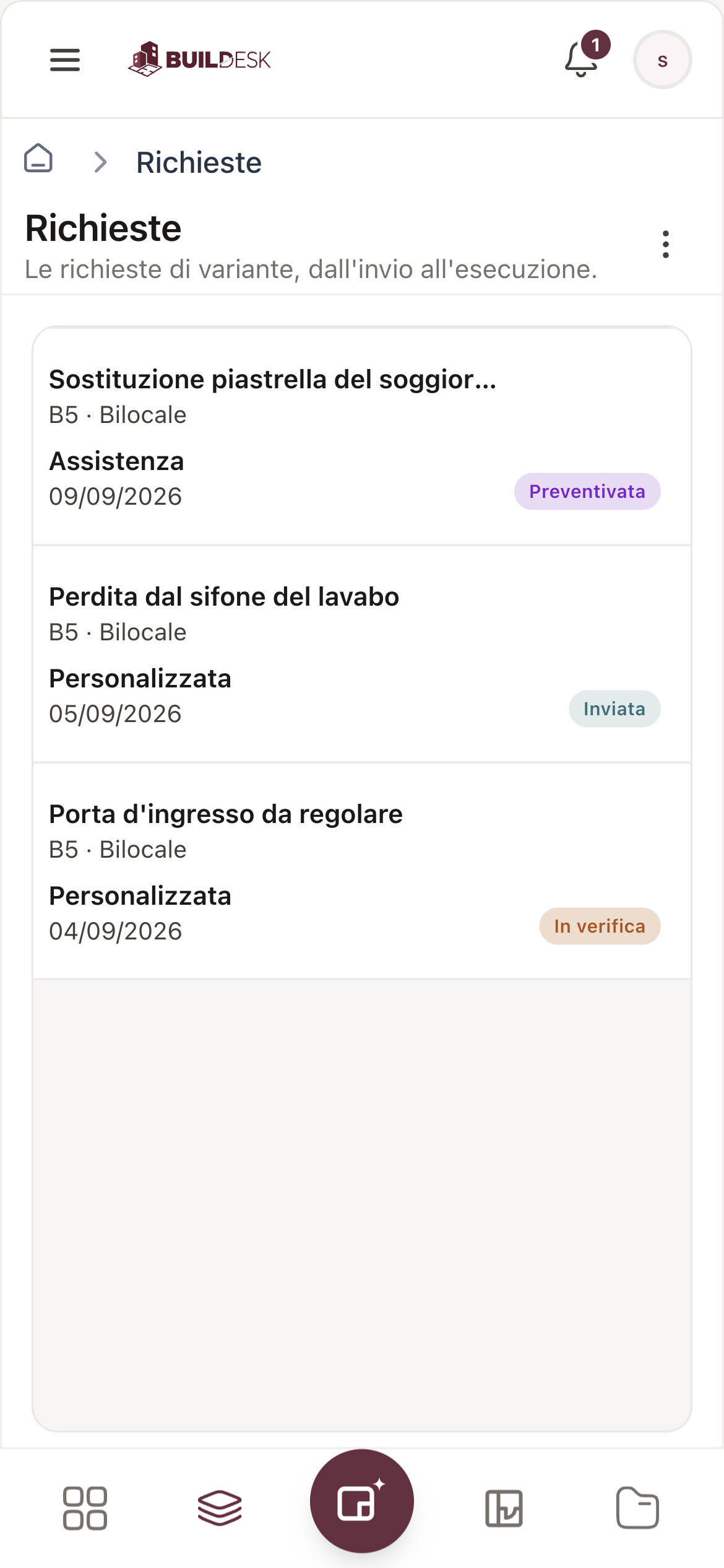 Richieste Rent su smartphone